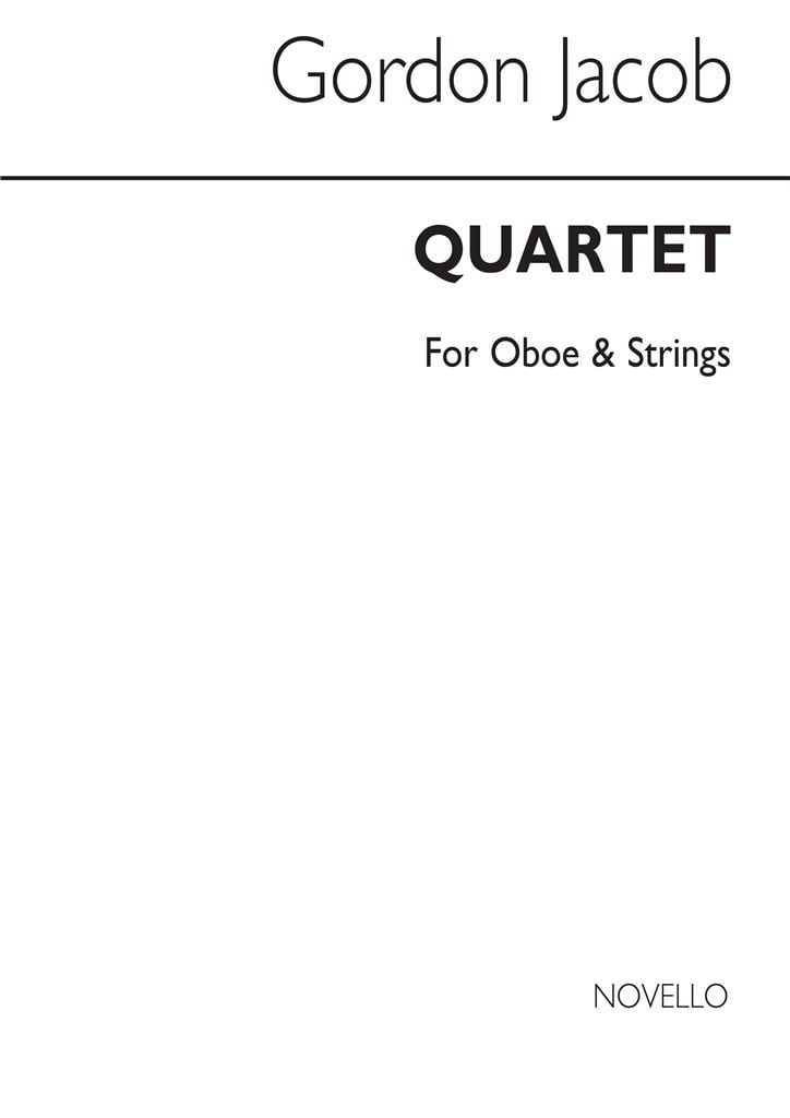 Quartet For Oboe & Strings